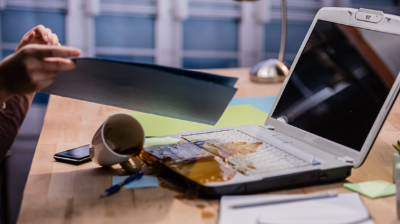 A liquid mishap: What to do if you spill liquid on your laptop